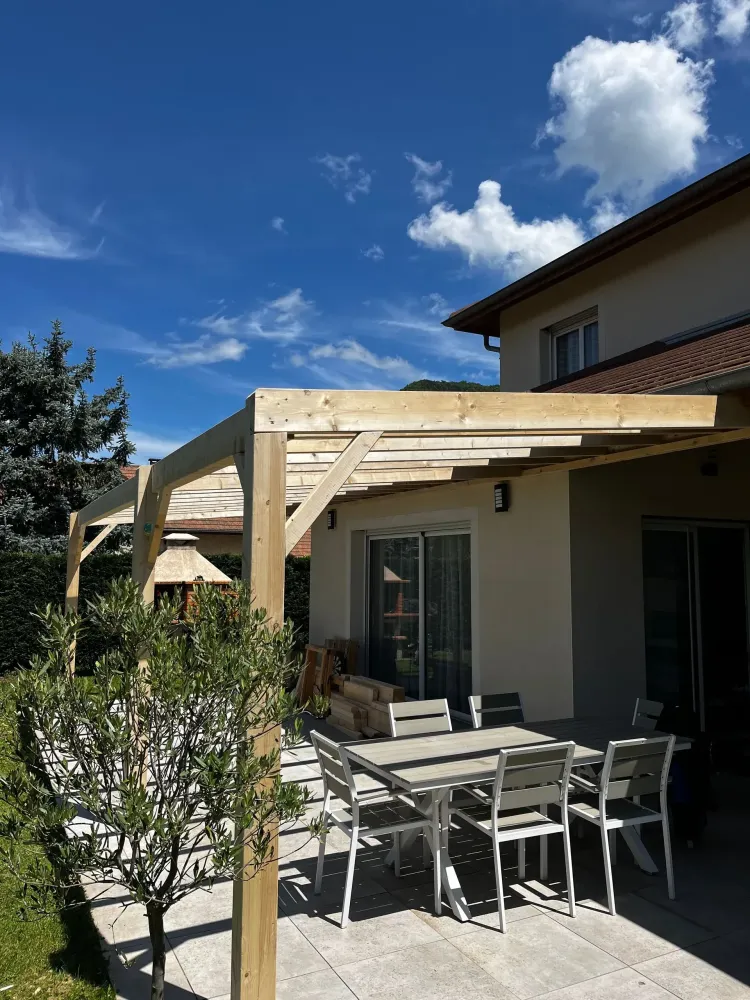Pergola en bois
